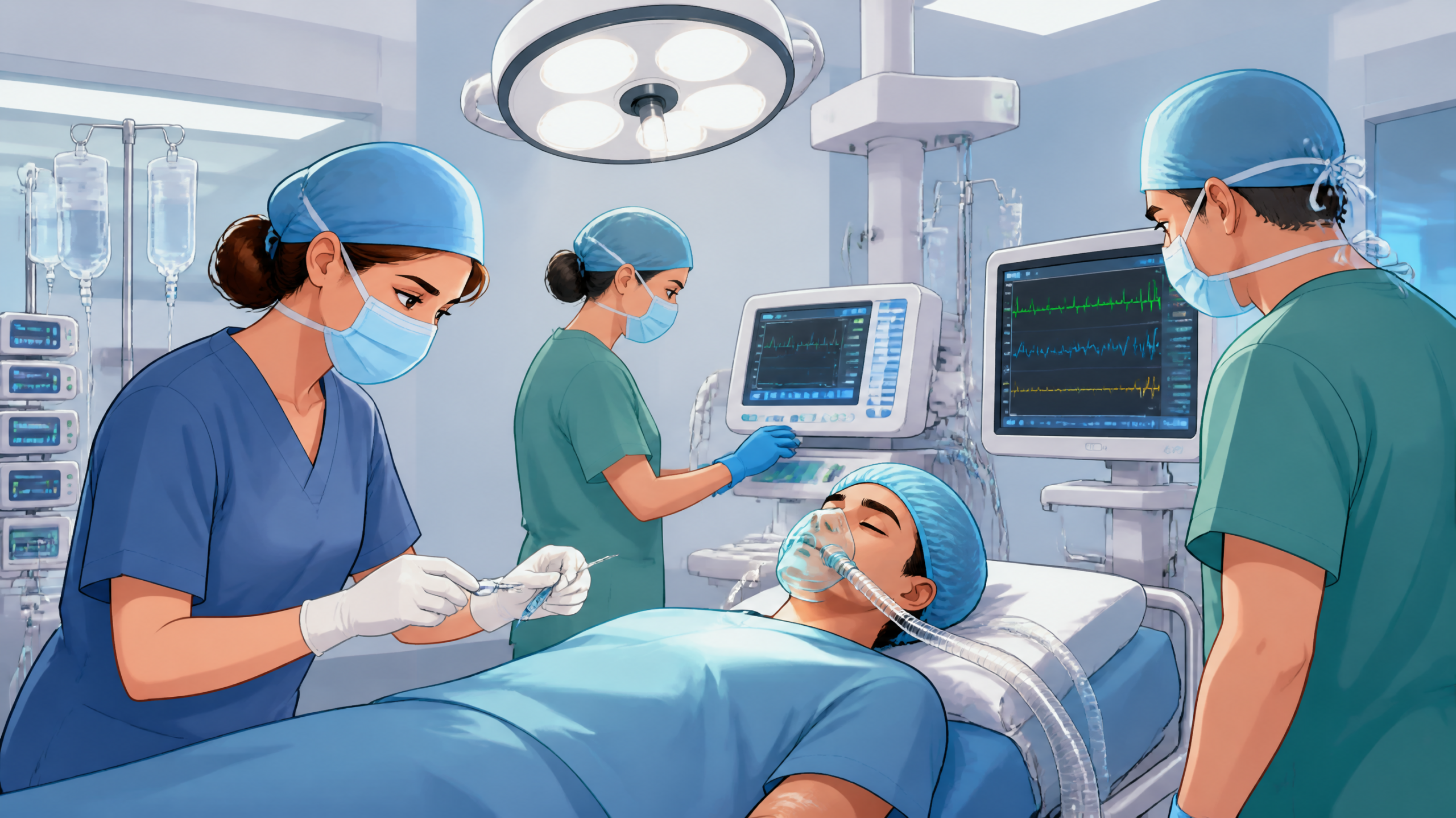 Medical emergency in OR