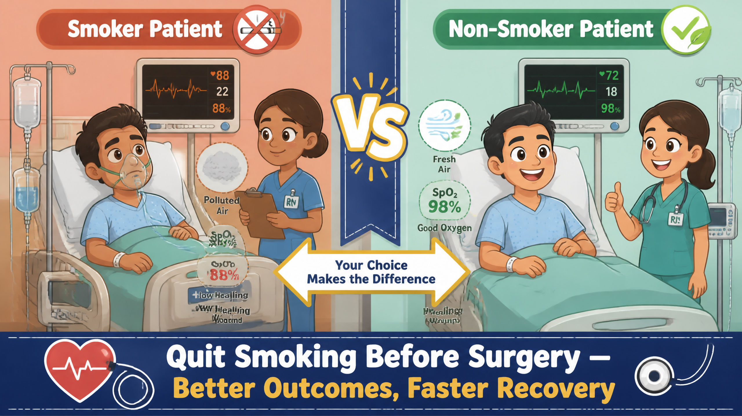 Smoker vs non-smoker
