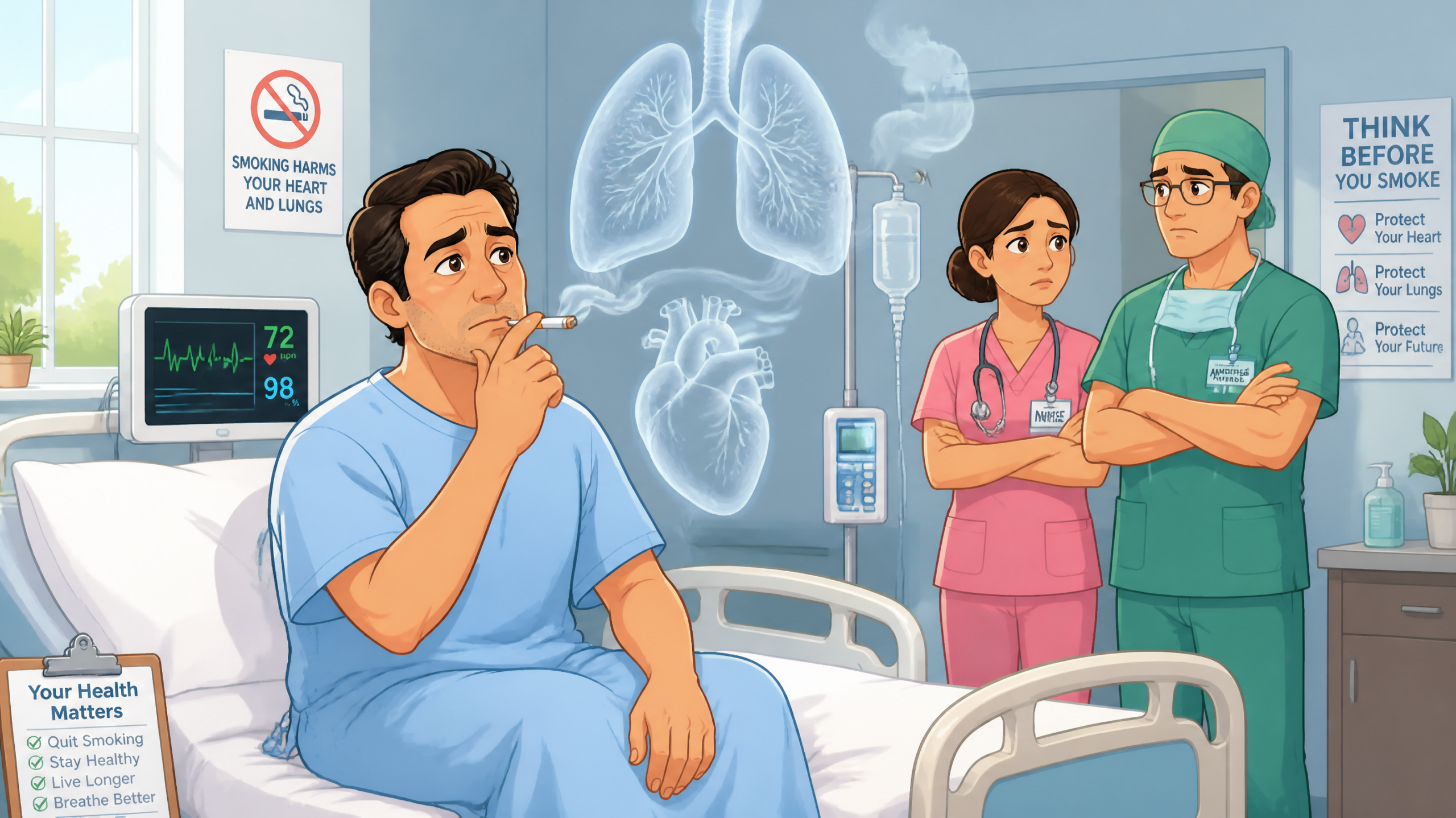 Smoking and surgery